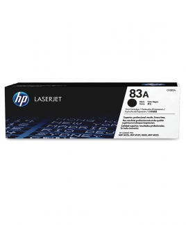 HP 83A LaserJet Toner Cartridge, black (CF283A)